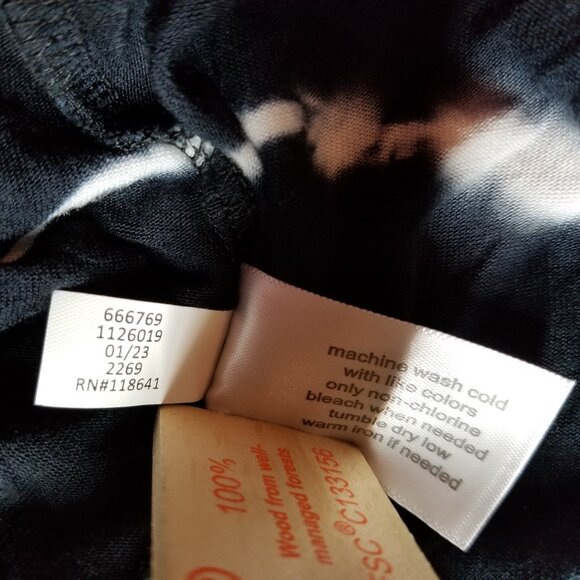 Lane Bryant Dolman Short Sleeve V Neck Tie Dye Maxi Dress Women's Size 14/16 NWT - Picture 11 of 11